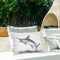 Stupell Industries Jumping Blue Marlin Sketch Outdoor Printed Pillow design by Abraham Hunter, 14 x 7 x 20
